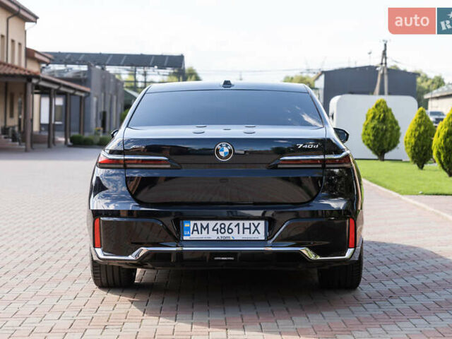 Синий БМВ 7 Серия, объемом двигателя 2.99 л и пробегом 44 тыс. км за 129000 $, фото 4 на Automoto.ua