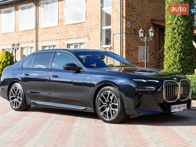 Синий БМВ 7 Серия, объемом двигателя 2.99 л и пробегом 44 тыс. км за 129000 $, фото 7 на Automoto.ua