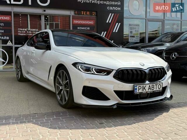Білий БМВ 8 Series Gran Coupe, об'ємом двигуна 4.4 л та пробігом 48 тис. км за 66900 $, фото 3 на Automoto.ua