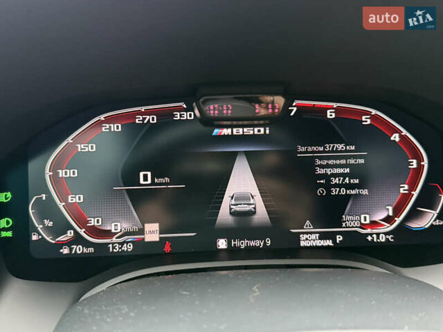 Белый БМВ 8 Series Gran Coupe, объемом двигателя 4.39 л и пробегом 37 тыс. км за 66900 $, фото 32 на Automoto.ua