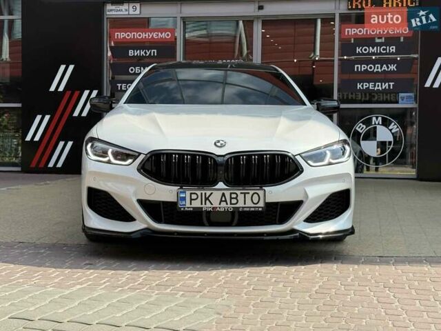 Білий БМВ 8 Series Gran Coupe, об'ємом двигуна 4.4 л та пробігом 48 тис. км за 66900 $, фото 2 на Automoto.ua