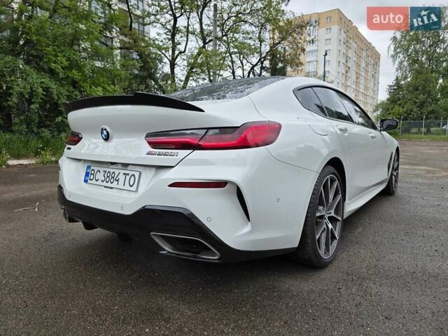 Белый БМВ 8 Series Gran Coupe, объемом двигателя 4.4 л и пробегом 107 тыс. км за 63599 $, фото 4 на Automoto.ua