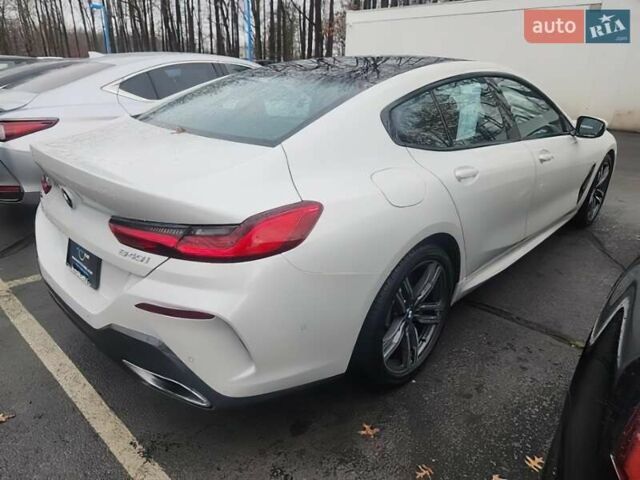 Белый БМВ 8 Series Gran Coupe, объемом двигателя 3 л и пробегом 50 тыс. км за 31500 $, фото 5 на Automoto.ua