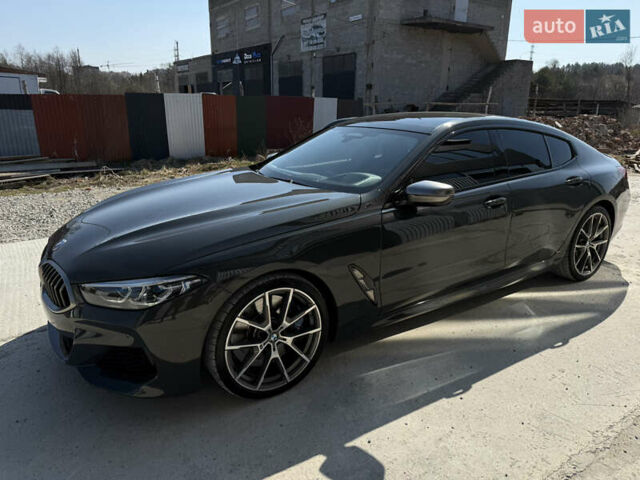 Серый БМВ 8 Series Gran Coupe, объемом двигателя 4.39 л и пробегом 81 тыс. км за 64500 $, фото 7 на Automoto.ua