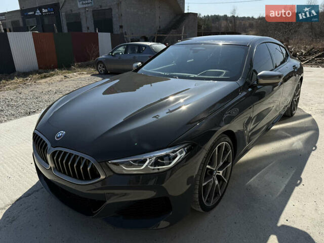 Серый БМВ 8 Series Gran Coupe, объемом двигателя 4.39 л и пробегом 81 тыс. км за 64500 $, фото 2 на Automoto.ua