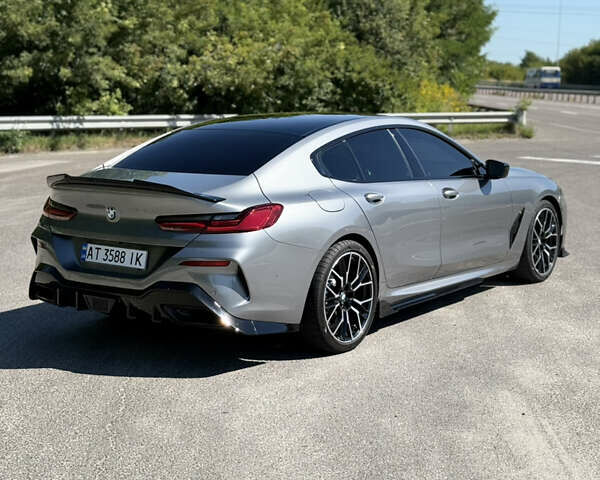 Сірий БМВ 8 Series Gran Coupe, об'ємом двигуна 3 л та пробігом 34 тис. км за 64999 $, фото 2 на Automoto.ua