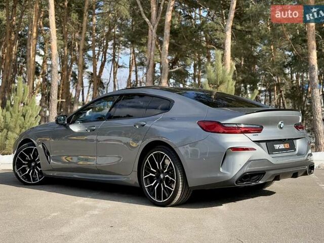 Серый БМВ 8 Series Gran Coupe, объемом двигателя 2.99 л и пробегом 10 тыс. км за 104999 $, фото 7 на Automoto.ua
