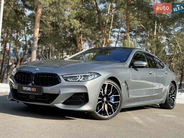 Серый БМВ 8 Series Gran Coupe, объемом двигателя 2.99 л и пробегом 10 тыс. км за 104999 $, фото 3 на Automoto.ua