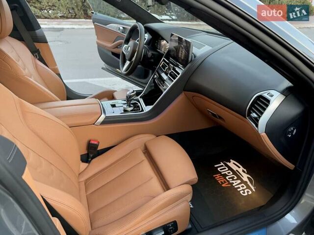 Серый БМВ 8 Series Gran Coupe, объемом двигателя 2.99 л и пробегом 10 тыс. км за 104999 $, фото 26 на Automoto.ua