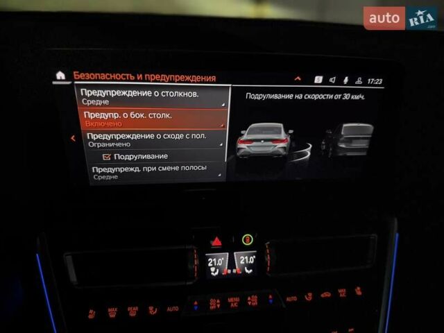Серый БМВ 8 Series Gran Coupe, объемом двигателя 2.99 л и пробегом 10 тыс. км за 104999 $, фото 65 на Automoto.ua