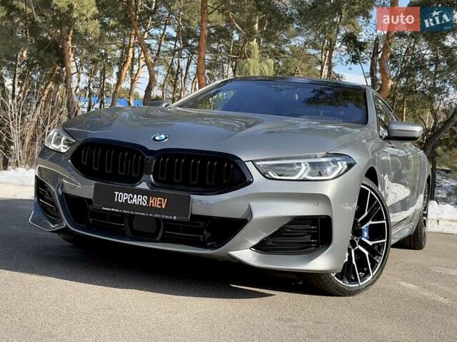 Серый БМВ 8 Series Gran Coupe, объемом двигателя 2.99 л и пробегом 10 тыс. км за 104999 $, фото 1 на Automoto.ua