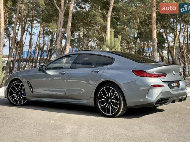 Серый БМВ 8 Series Gran Coupe, объемом двигателя 2.99 л и пробегом 10 тыс. км за 104999 $, фото 6 на Automoto.ua