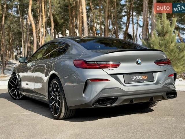 Серый БМВ 8 Series Gran Coupe, объемом двигателя 2.99 л и пробегом 10 тыс. км за 104999 $, фото 9 на Automoto.ua