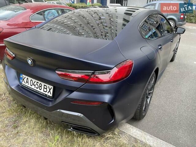 Синий БМВ 8 Series Gran Coupe, объемом двигателя 2.99 л и пробегом 56 тыс. км за 79500 $, фото 5 на Automoto.ua
