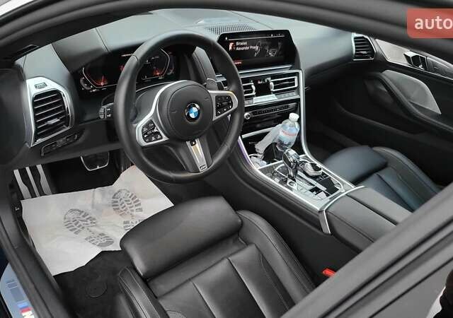 Синий БМВ 8 Series Gran Coupe, объемом двигателя 4.39 л и пробегом 63 тыс. км за 68900 $, фото 14 на Automoto.ua
