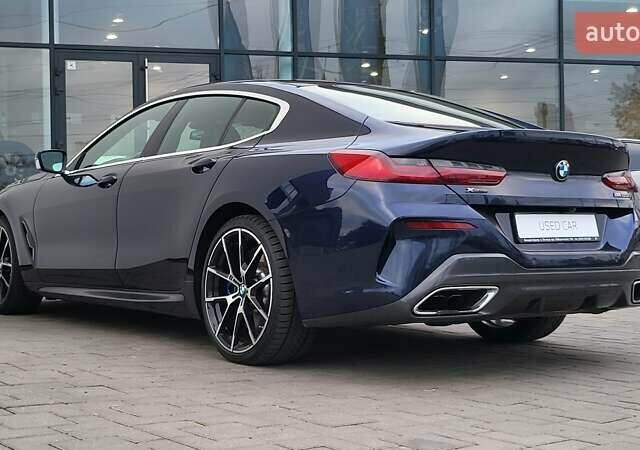 Синий БМВ 8 Series Gran Coupe, объемом двигателя 4.39 л и пробегом 63 тыс. км за 68900 $, фото 10 на Automoto.ua