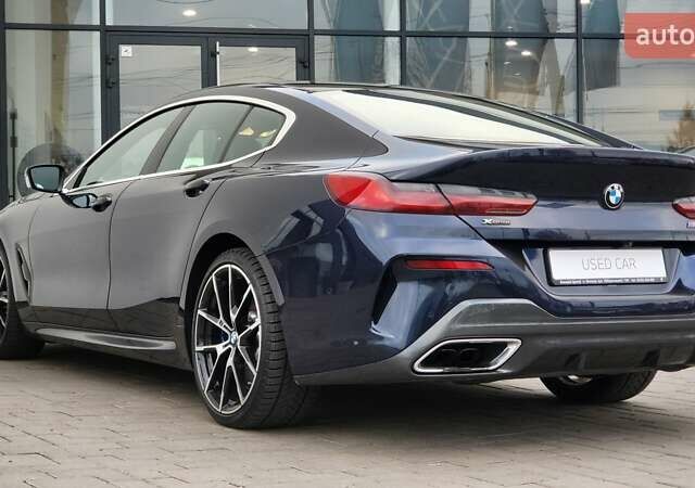 Синий БМВ 8 Series Gran Coupe, объемом двигателя 4.39 л и пробегом 63 тыс. км за 68900 $, фото 9 на Automoto.ua