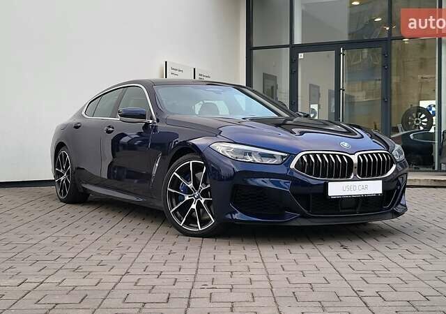 Синий БМВ 8 Series Gran Coupe, объемом двигателя 4.39 л и пробегом 63 тыс. км за 68900 $, фото 4 на Automoto.ua