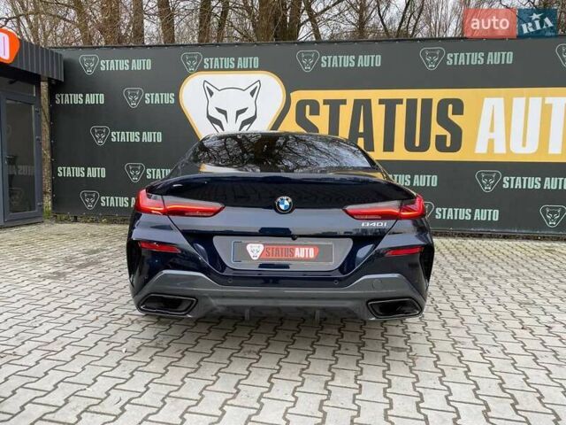 Синий БМВ 8 Series Gran Coupe, объемом двигателя 3 л и пробегом 20 тыс. км за 77000 $, фото 12 на Automoto.ua