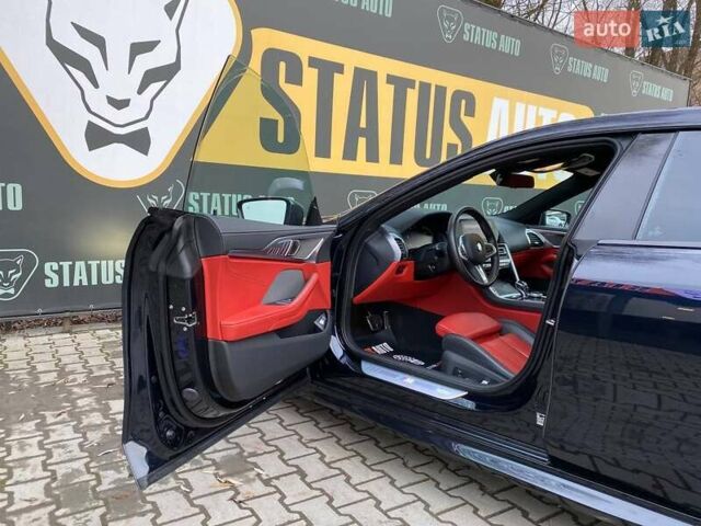 Синий БМВ 8 Series Gran Coupe, объемом двигателя 3 л и пробегом 20 тыс. км за 77000 $, фото 17 на Automoto.ua