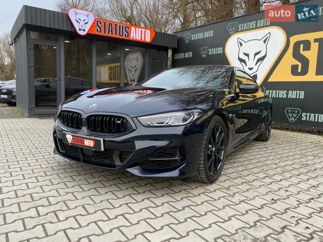 Синий БМВ 8 Series Gran Coupe, объемом двигателя 3 л и пробегом 20 тыс. км за 77000 $, фото 2 на Automoto.ua