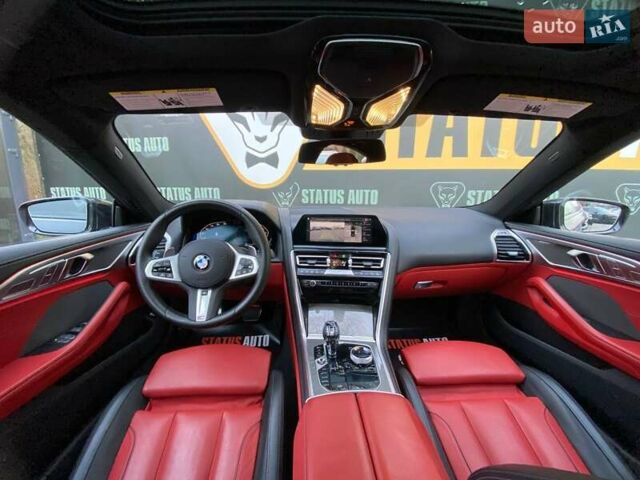 Синий БМВ 8 Series Gran Coupe, объемом двигателя 3 л и пробегом 20 тыс. км за 77000 $, фото 39 на Automoto.ua