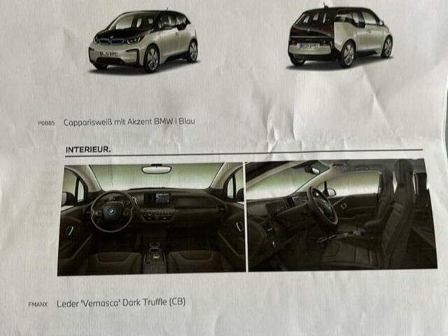 Белый БМВ И3, объемом двигателя 0 л и пробегом 63 тыс. км за 23500 $, фото 33 на Automoto.ua