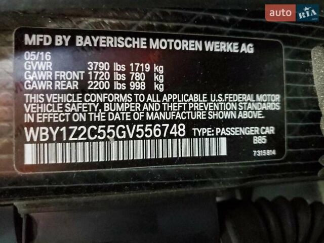 Черный БМВ И3, объемом двигателя 0 л и пробегом 82 тыс. км за 2800 $, фото 12 на Automoto.ua
