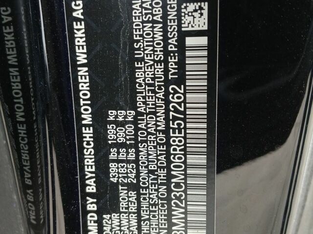 Черный БМВ M2, объемом двигателя 0 л и пробегом 16 тыс. км за 23500 $, фото 15 на Automoto.ua