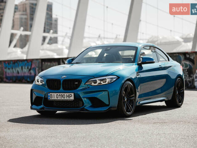Синий БМВ M2, объемом двигателя 2.98 л и пробегом 45 тыс. км за 42500 $, фото 1 на Automoto.ua