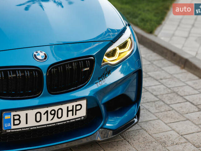Синий БМВ M2, объемом двигателя 2.98 л и пробегом 45 тыс. км за 42500 $, фото 6 на Automoto.ua