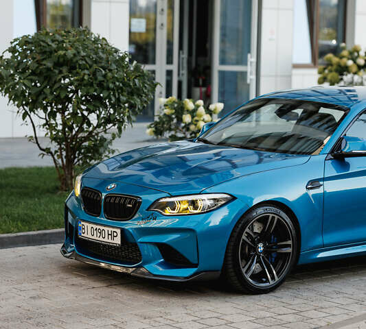 Синий БМВ M2, объемом двигателя 2.98 л и пробегом 45 тыс. км за 42500 $, фото 3 на Automoto.ua