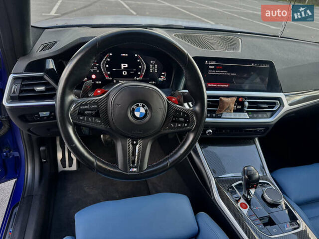 БМВ М3 2022 в Виннице на Automoto.ua Синий БМВ М3, объемом двигателя 2.99 л и пробегом 38 тыс. км за 75000 $, фото 20 на Automoto.ua