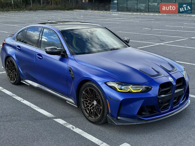 БМВ М3 2022 в Виннице на Automoto.ua Синий БМВ М3, объемом двигателя 2.99 л и пробегом 38 тыс. км за 75000 $, фото 6 на Automoto.ua