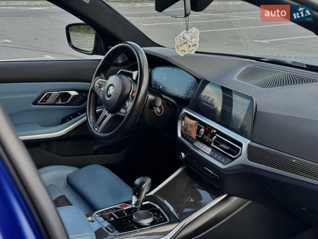 БМВ М3 2022 в Виннице на Automoto.ua Синий БМВ М3, объемом двигателя 2.99 л и пробегом 38 тыс. км за 75000 $, фото 24 на Automoto.ua