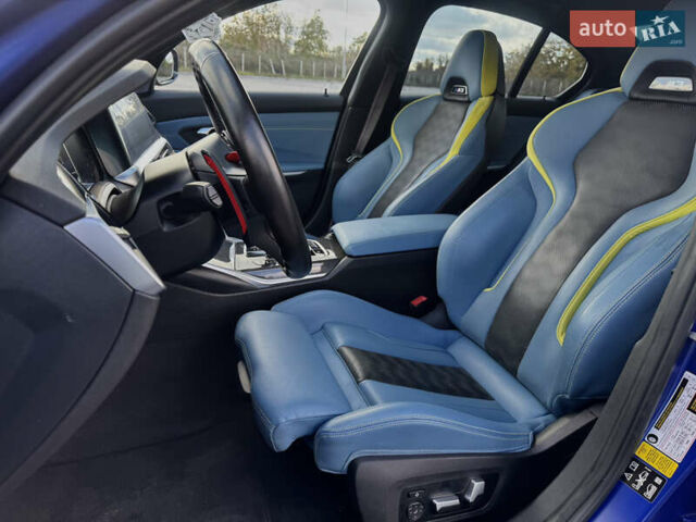 БМВ М3 2022 в Виннице на Automoto.ua Синий БМВ М3, объемом двигателя 2.99 л и пробегом 38 тыс. км за 75000 $, фото 19 на Automoto.ua