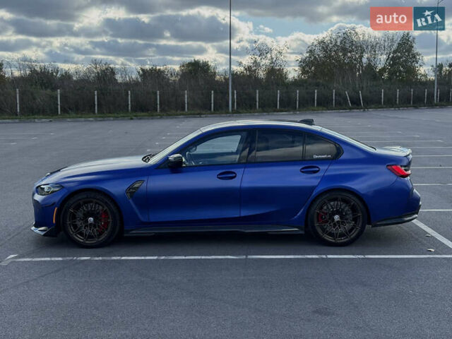 БМВ М3 2022 в Виннице на Automoto.ua Синий БМВ М3, объемом двигателя 2.99 л и пробегом 38 тыс. км за 75000 $, фото 11 на Automoto.ua