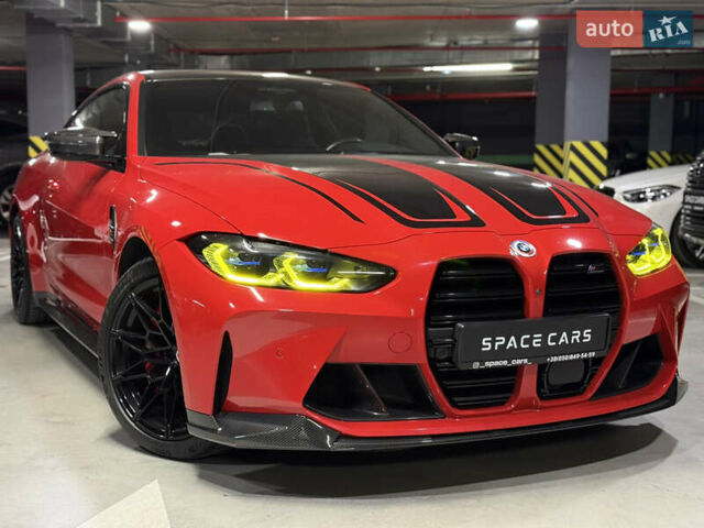 Красный БМВ M4, объемом двигателя 3 л и пробегом 36 тыс. км за 89900 $, фото 1 на Automoto.ua