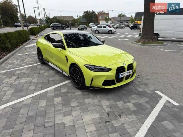 Желтый БМВ M4, объемом двигателя 2.99 л и пробегом 8 тыс. км за 83900 $, фото 2 на Automoto.ua