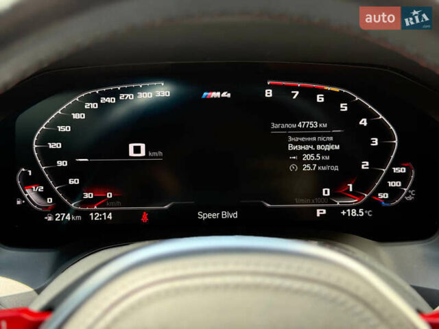 Серый БМВ M4, объемом двигателя 3 л и пробегом 49 тыс. км за 75000 $, фото 3 на Automoto.ua