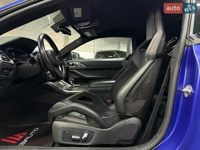 Синий БМВ M4, объемом двигателя 2.99 л и пробегом 37 тыс. км за 73500 $, фото 20 на Automoto.ua
