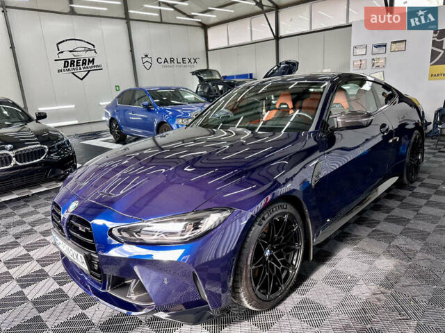 Синий БМВ M4, объемом двигателя 2.99 л и пробегом 20 тыс. км за 85000 $, фото 1 на Automoto.ua