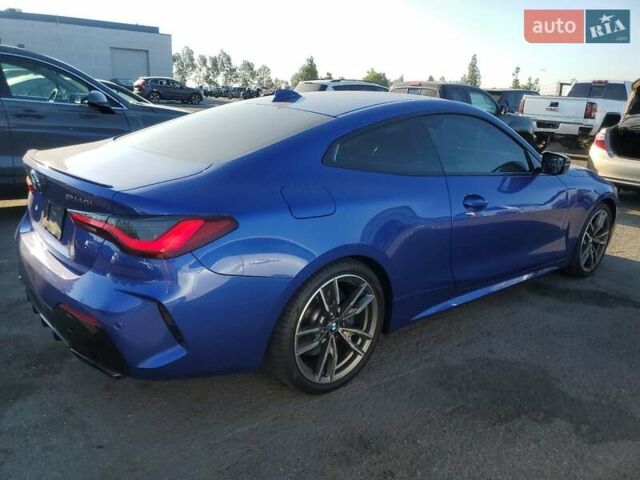 Синий БМВ M4, объемом двигателя 3 л и пробегом 61 тыс. км за 22500 $, фото 2 на Automoto.ua