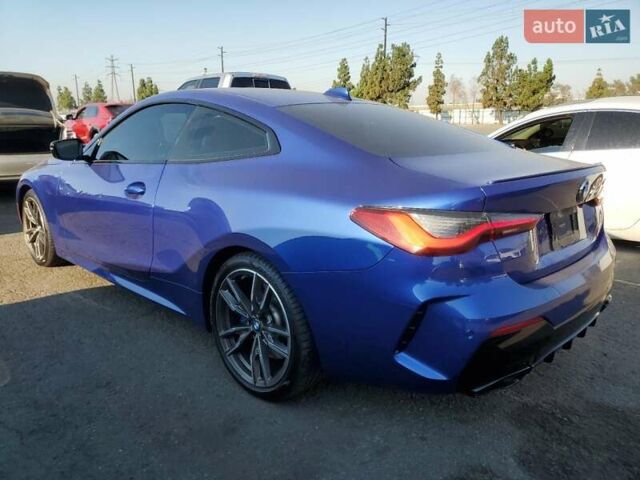 Синий БМВ M4, объемом двигателя 3 л и пробегом 61 тыс. км за 22500 $, фото 1 на Automoto.ua