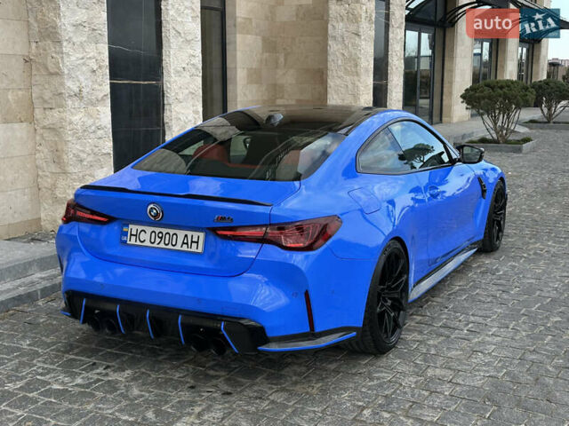 Синий БМВ M4, объемом двигателя 2.99 л и пробегом 25 тыс. км за 93000 $, фото 1 на Automoto.ua