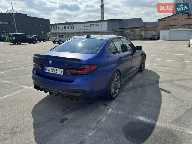Синий БМВ М5, объемом двигателя 4.39 л и пробегом 80 тыс. км за 58000 $, фото 2 на Automoto.ua