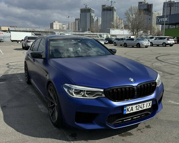 Синий БМВ М5, объемом двигателя 4.39 л и пробегом 80 тыс. км за 58000 $, фото 1 на Automoto.ua