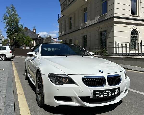Белый БМВ М6, объемом двигателя 5 л и пробегом 62 тыс. км за 55000 $, фото 1 на Automoto.ua