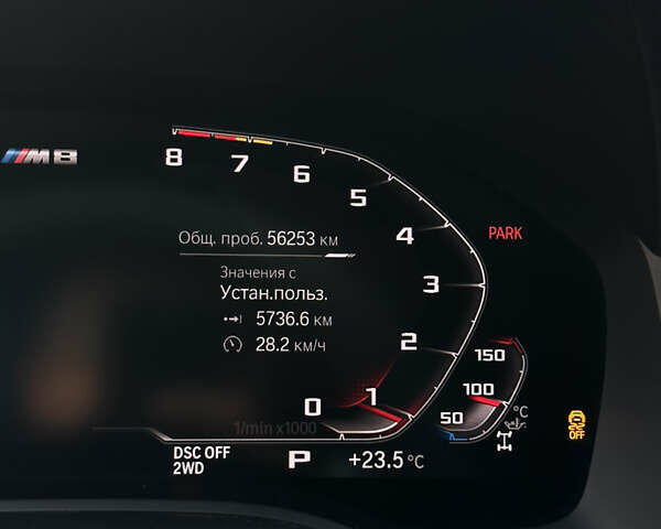 Синий БМВ M8, объемом двигателя 4.39 л и пробегом 56 тыс. км за 90000 $, фото 62 на Automoto.ua