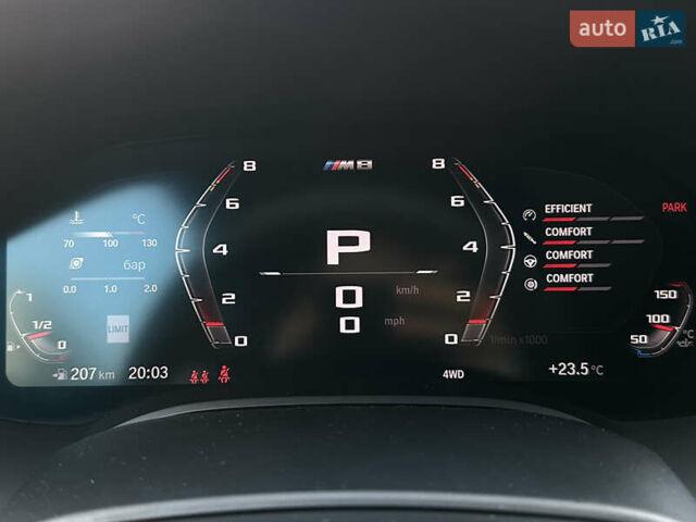 Синий БМВ M8, объемом двигателя 4.39 л и пробегом 56 тыс. км за 90000 $, фото 60 на Automoto.ua